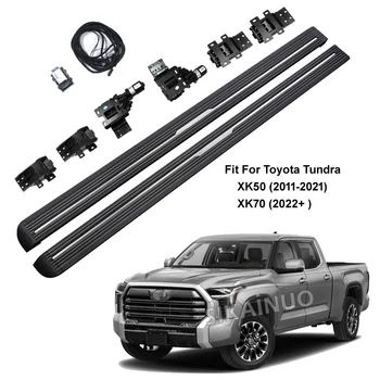 Electric Side Steps Automatic Power Running Boards Retractable Thresholds Stirrups For Toyota Tundra Double Crew Cab XK50 XK70 1