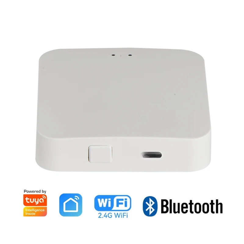 שער מרובה מצבים חכם Tuya WIFI Zigbee Bluetooth Mesh Hub Matter Bridge תומך Apple Homekit Alexa Google Voice Assistant