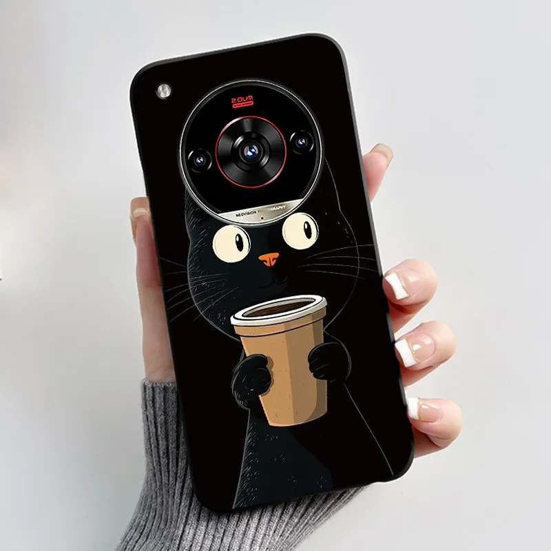 Aesthetic Luxury Soft Silicone Cover for ZTE Nubia Focus 2 Ultra 5G - Cute & Cool Design for Boys & Girls