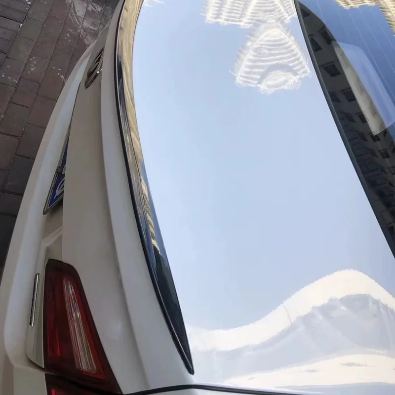 Spoiler universale 121 cm Car-Styling 5D Wing Trunk Carbon Look Per Audi BMW Toyota Honda KIA Hyundai Opel Tutte le auto - immagine 5