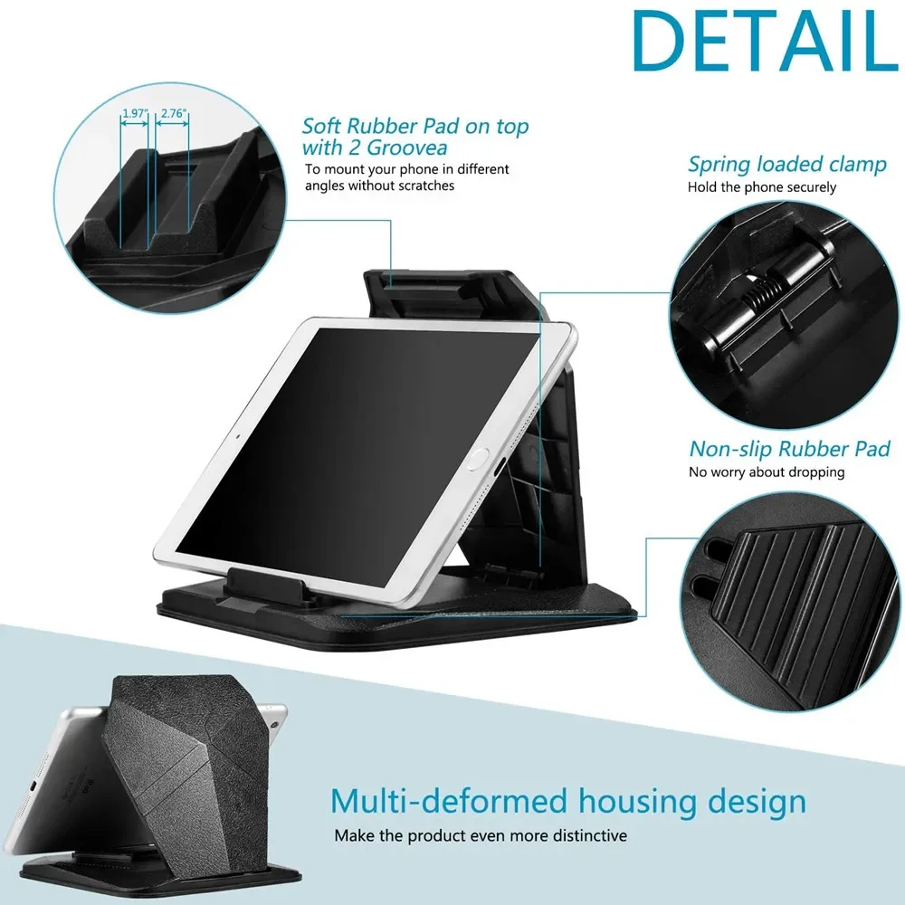Phone Car Holder On Dashboard to inch Phone Tablet
