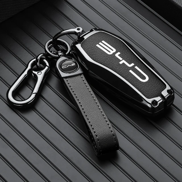 Car Samrt Remote Key Cover Case Fob For BYD NFC Card Atto3 Yuan Tang EV Han Qin Song Plus DMi Dolphin S7 S6 L3 M6 F3 F0 Keychain 1