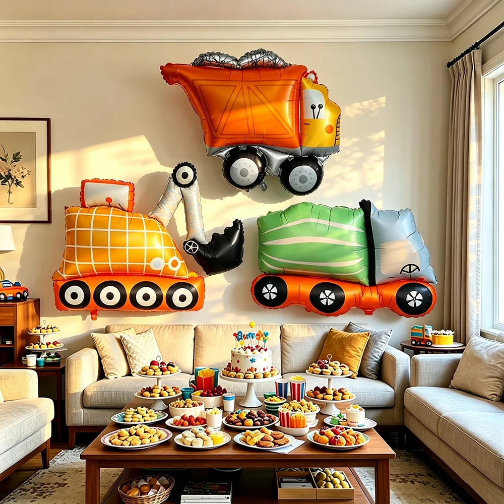 Large Transportation-Themed Balloon
