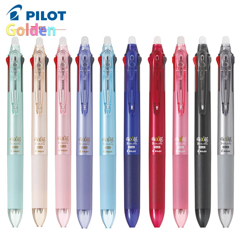 Japanese Pilot FriXion Erasable Tricolor Pen