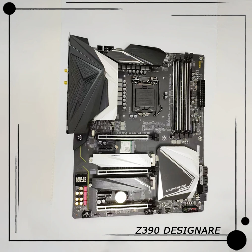 Per Gigabyte Lga1151 4 * Ddr4 Scheda Madre Atx Da 128Gb Z390 Designare