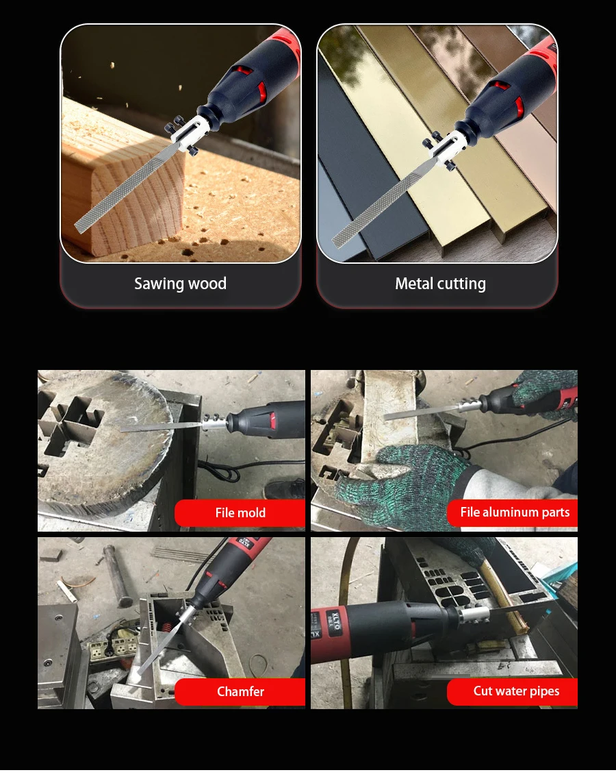Electric File Saw Blade 220V Reciprocating Saw File Pneumatic Ultrasonic Grinder