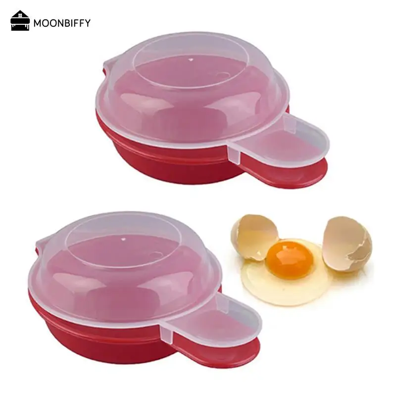 Easy Eggwich Microwave Egg Cooker Egg Hamburg Omelet Making Tool 2pcs egg cooker