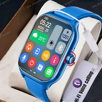 Nuovo Smartwatch 2026 con Display HD, Risposta alle Chiamate, Anteprima Messaggi, Modalità Sportive, Quadrante Personalizzabile, Previsioni Meteo per Uomini e Donne