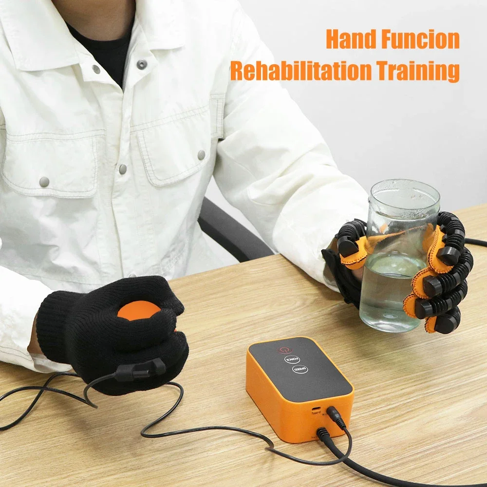 Hand Rehabilitation Robot Glove Finger Training Massage Gloves Stroke Hemiplegia Rehabilitation Hand Function Recovery Health 2