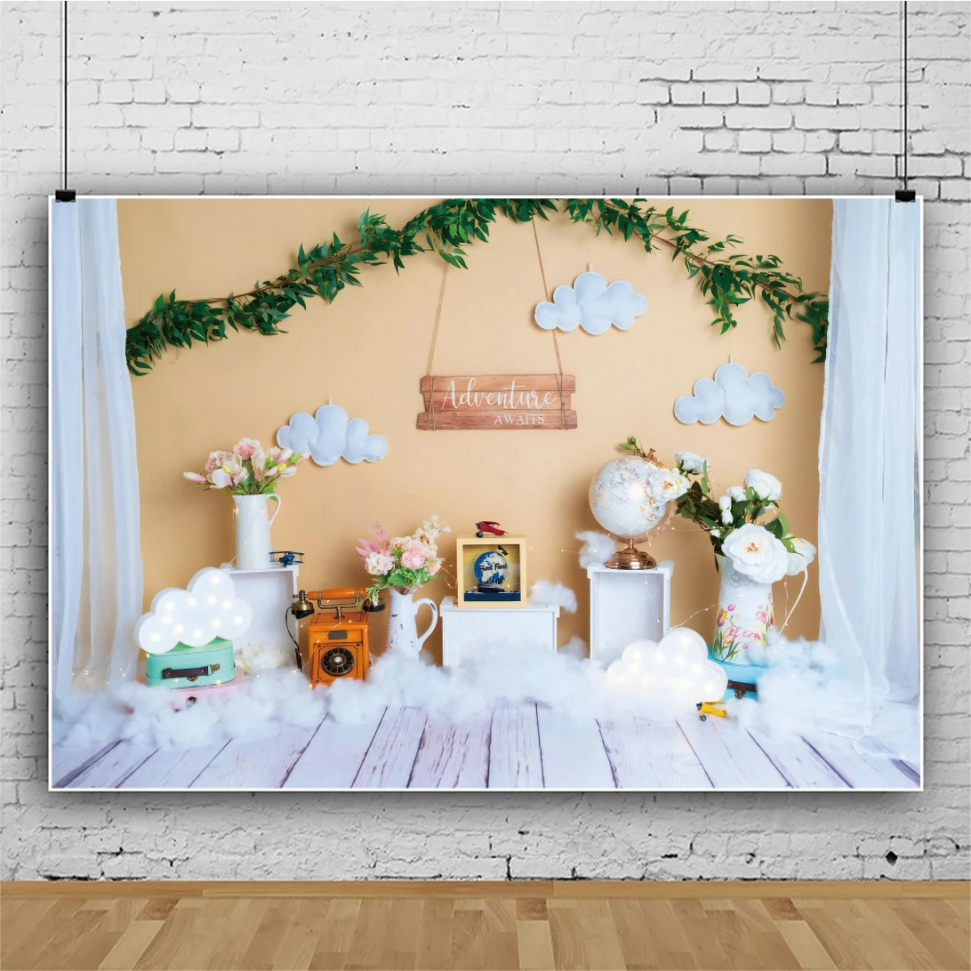 

SHUOZHIKE Birthday Flash Photography Backdrops Newborn Adult Portrait Photo Party Background Studio Props SZLY-31