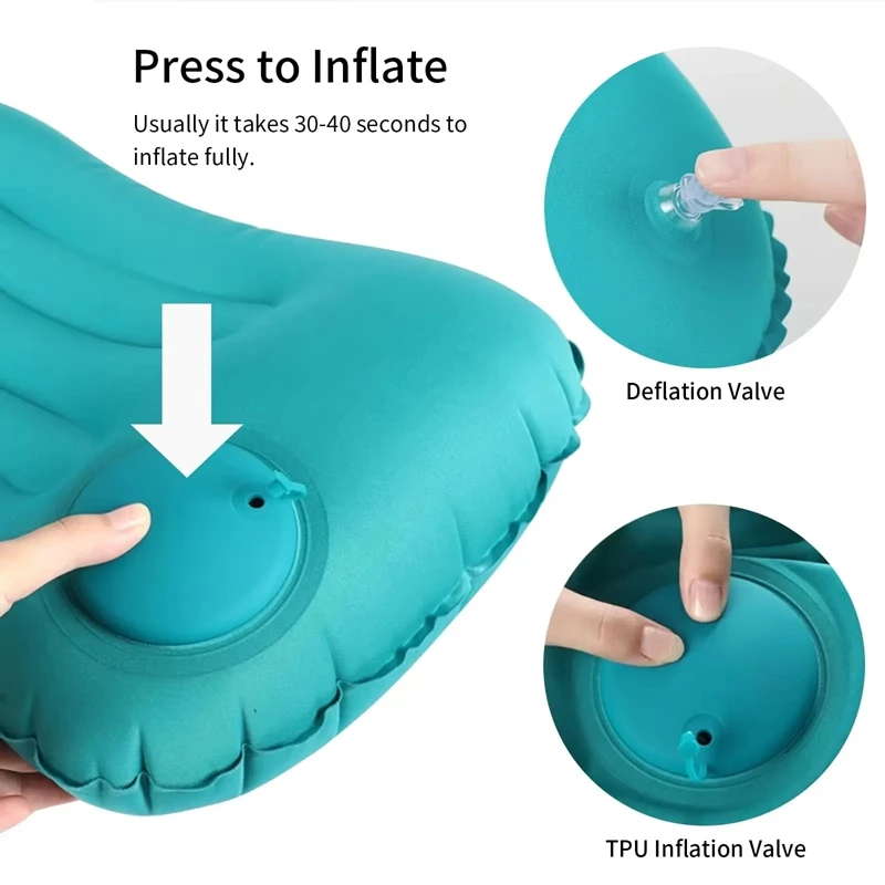 Ultra-Soft Portable Travel and Camping Pillow