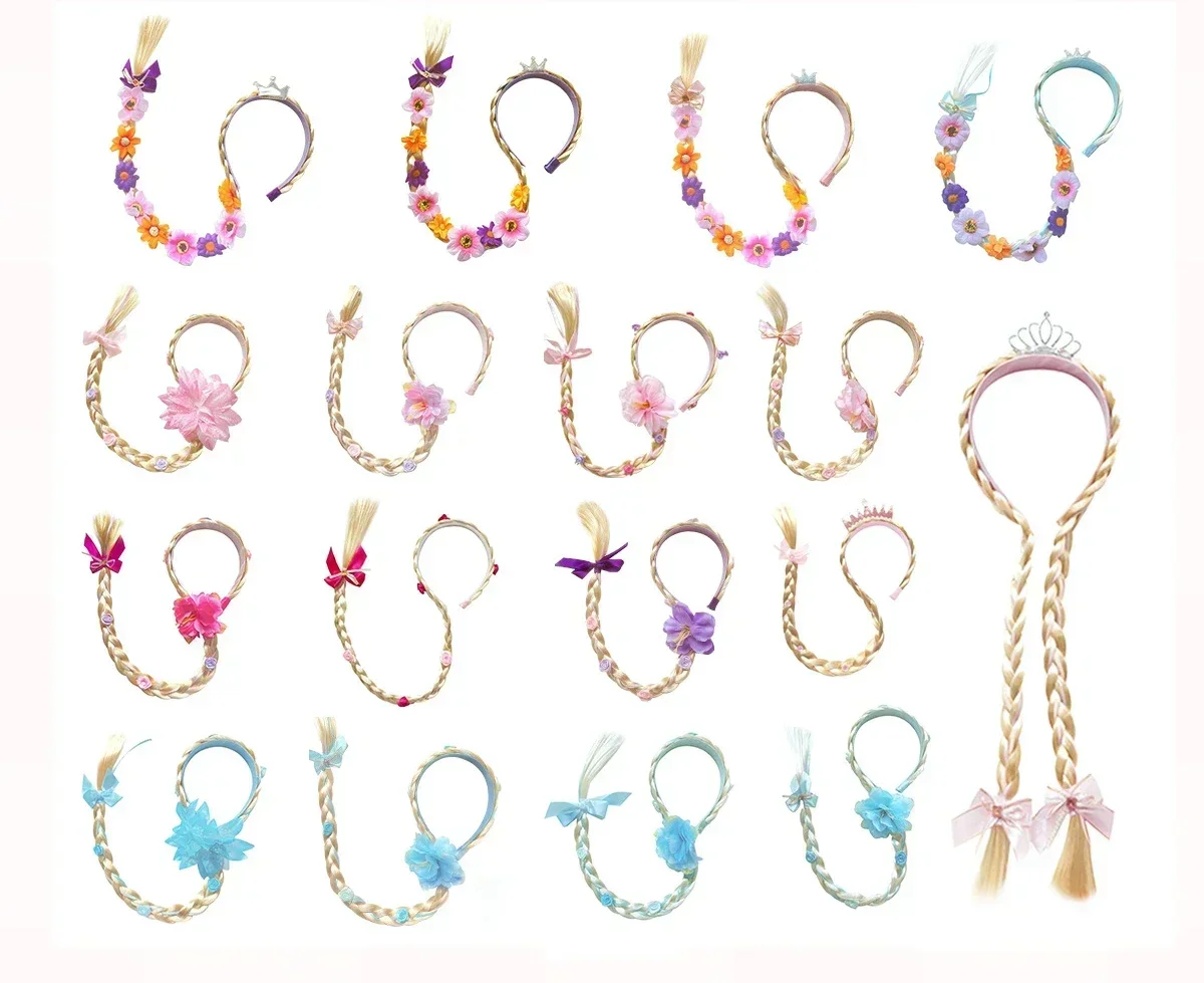 Serre-têtes Tresses Fleurs & Couronnes - Acc. Cheveux Enfant
