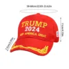Trump 2024 Hat Donald Trump Hat Take America Back MAGA USA Embroidery Adjustable Baseball Cap President Hat Embroidered Cap 6