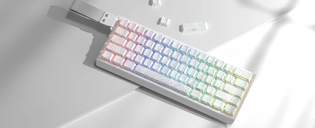 Tsungup PBT Keycaps 126 Keys – MOA Profile, Dessert Cheese Muffin Design, Dye-Sublimated, For Cherry/Gateron MX Switches