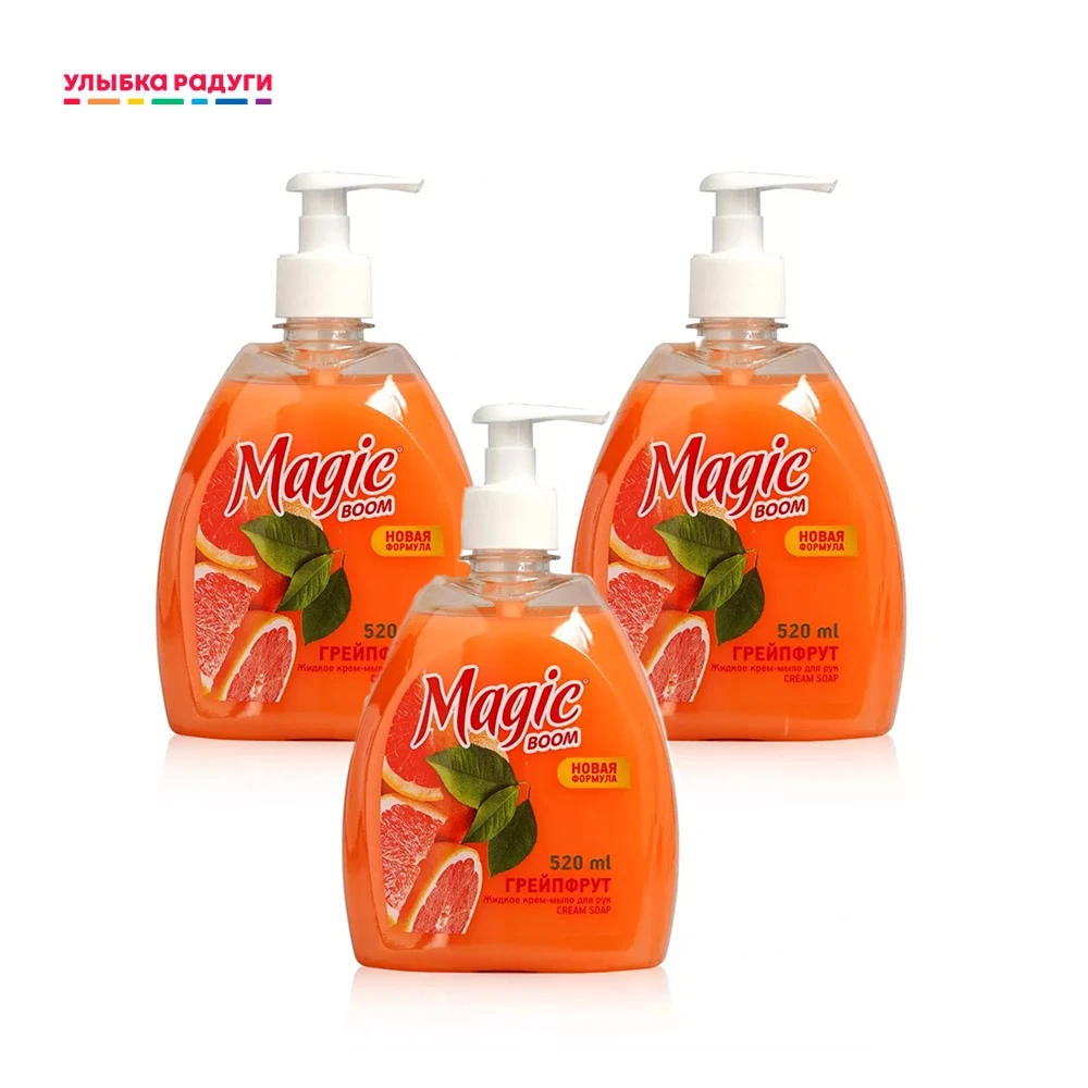 LiquidtoiletsoapMagicBoom520mlinassortmentBathShowerBeauty