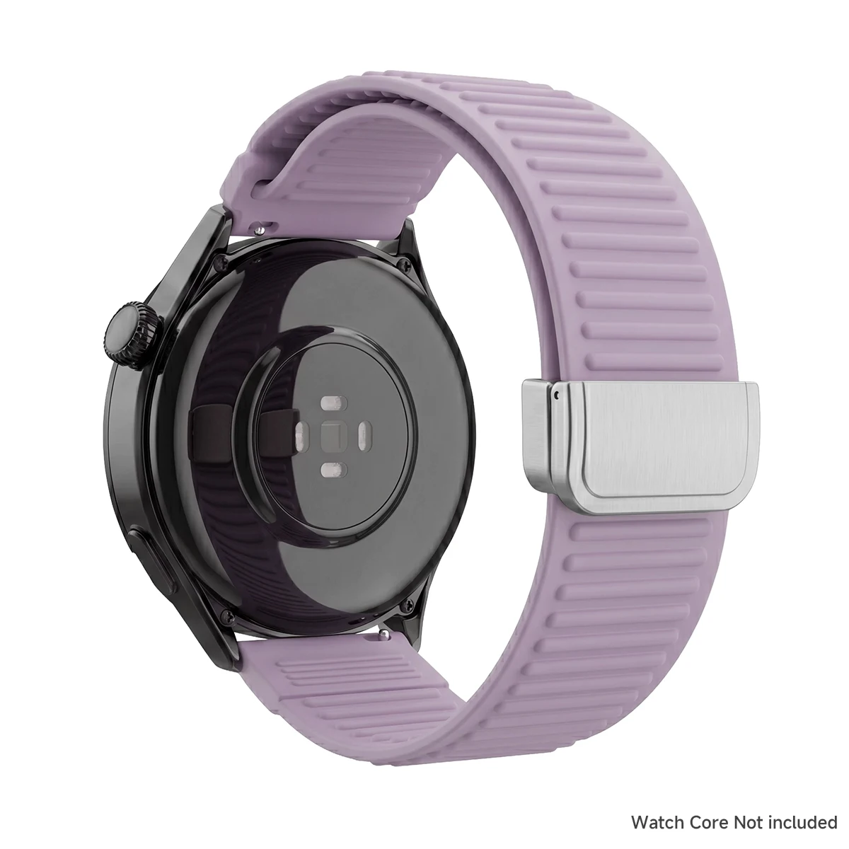 Silicone Magnetic Band – Versatile 20mm 22mm Loop Strap Bracelet