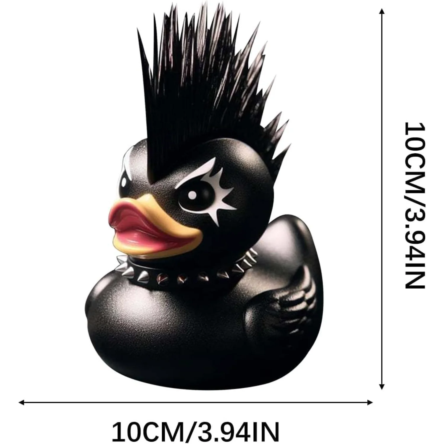 Punk Gothic Satan Resin Figurine Statue Halloween Desktop Decor 10cm
