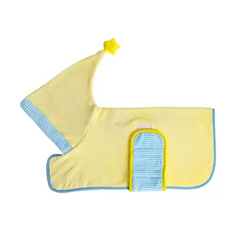 Quick-Dry Absorbent Dog Bathrobe