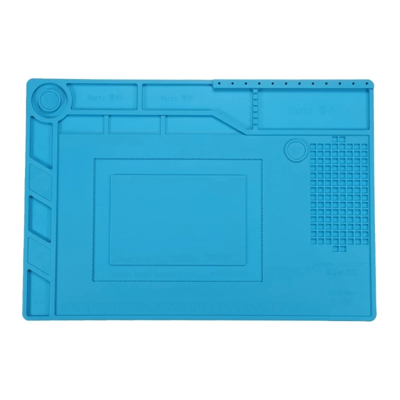 

S15 Silicone Soldering Mat with Grooves for Efficient Work Organization