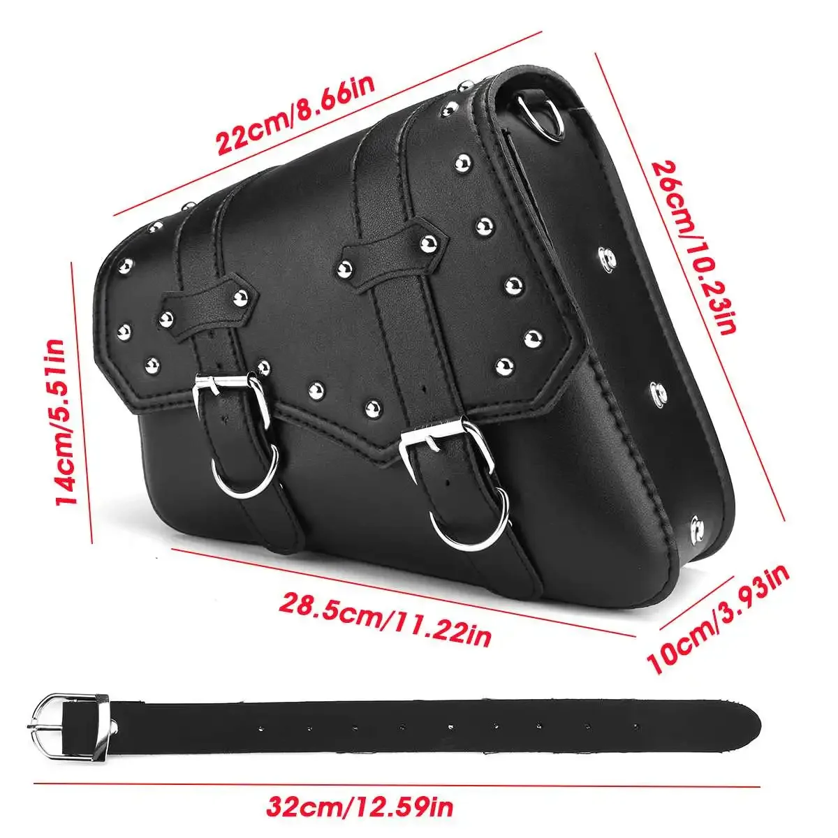 

Черные Водонепроницаемые Универсальные мотоциклетные сумки, боковые сумки для инструментов, сумка для багажа на мотоскутер, винтажная сумка для хранения