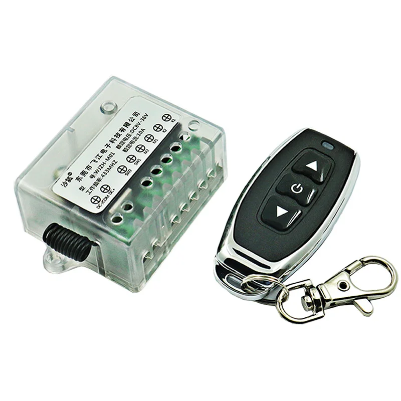 DC Motor Speed Controller Electric Motor Speed Controller Motor Speed Controller Stepper Motor Controller 8V-36V 10A Forward And Reverse Control Remote Control Switch For DC Motor Linear Actuator