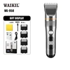 WAIKIL New Men's Professional Barber Multi functional Electric Pusher Trimmer USB Charging Digital Display Repair Machine 1
