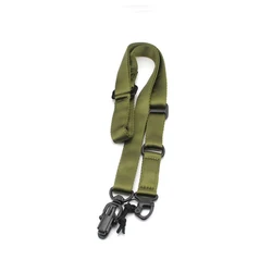 Adjustable Tactical Sling - Secure Single - Point Safety Strap with Hook (OD)