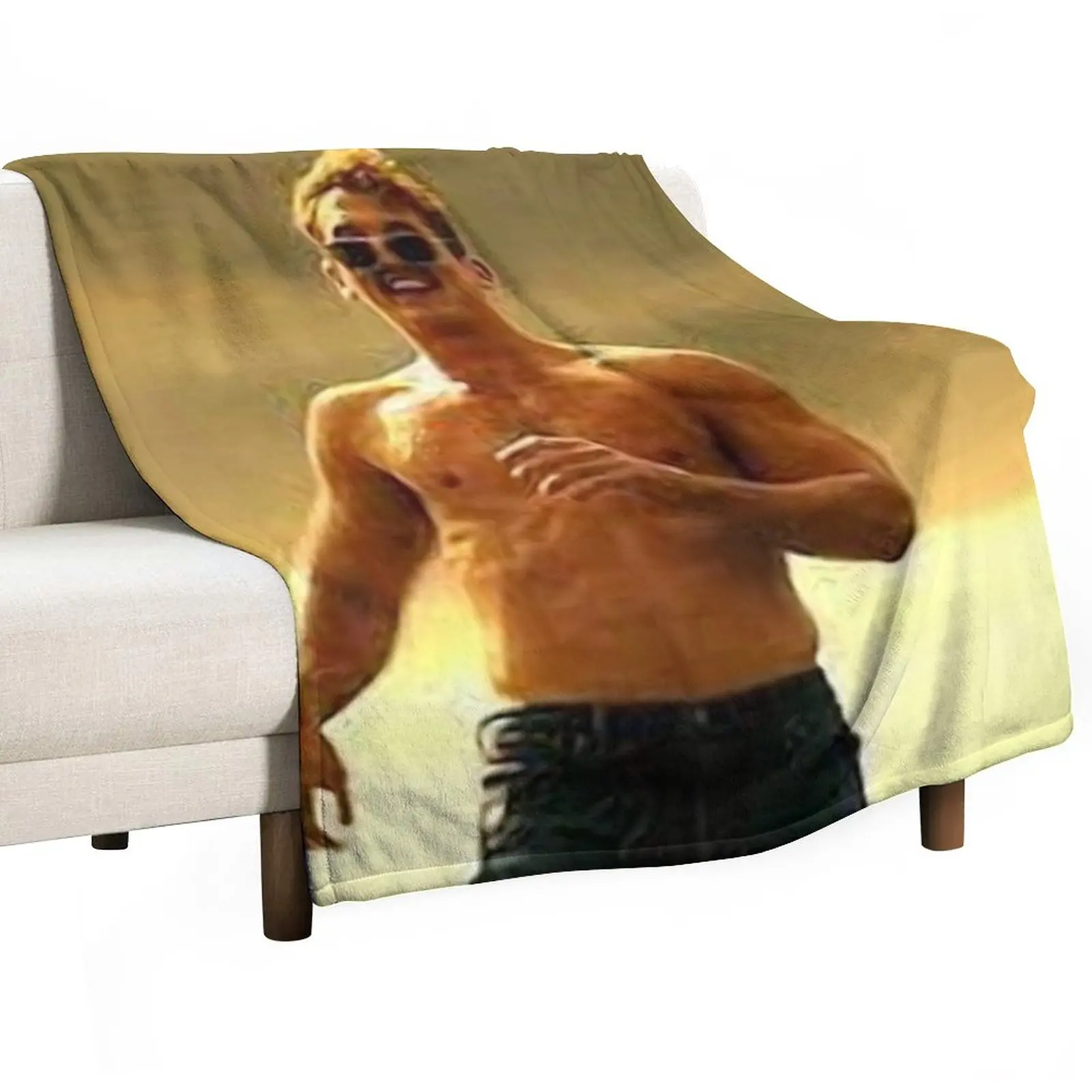 

miles teller Throw Blanket Hair wednesday Blankets