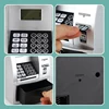 Electronic Piggy Bank ATM Password Money  Coins Saving Box ATM Bank  Automatic Deposit Banknote Christmas Gift 6