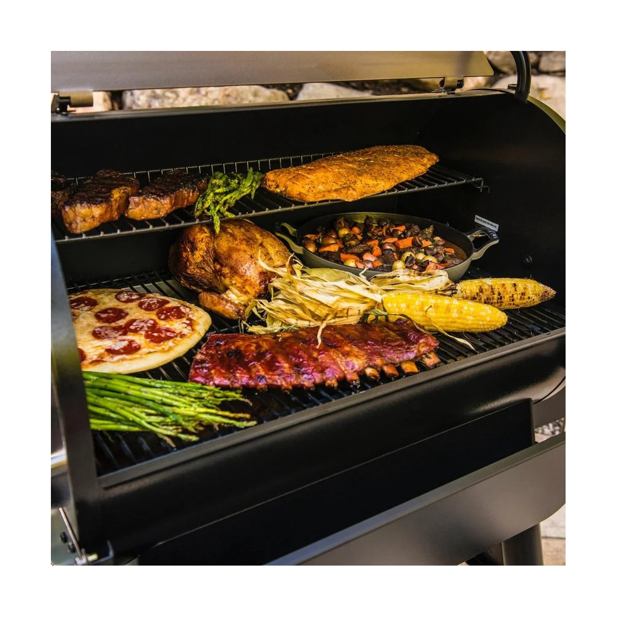 Scheda Di Controllo Termostato Digitale Con Display Lcd Controller Per Barbecue Per Pit Boss Grill A Pellet Fumatore Verticale Bp7-3/4/5/7