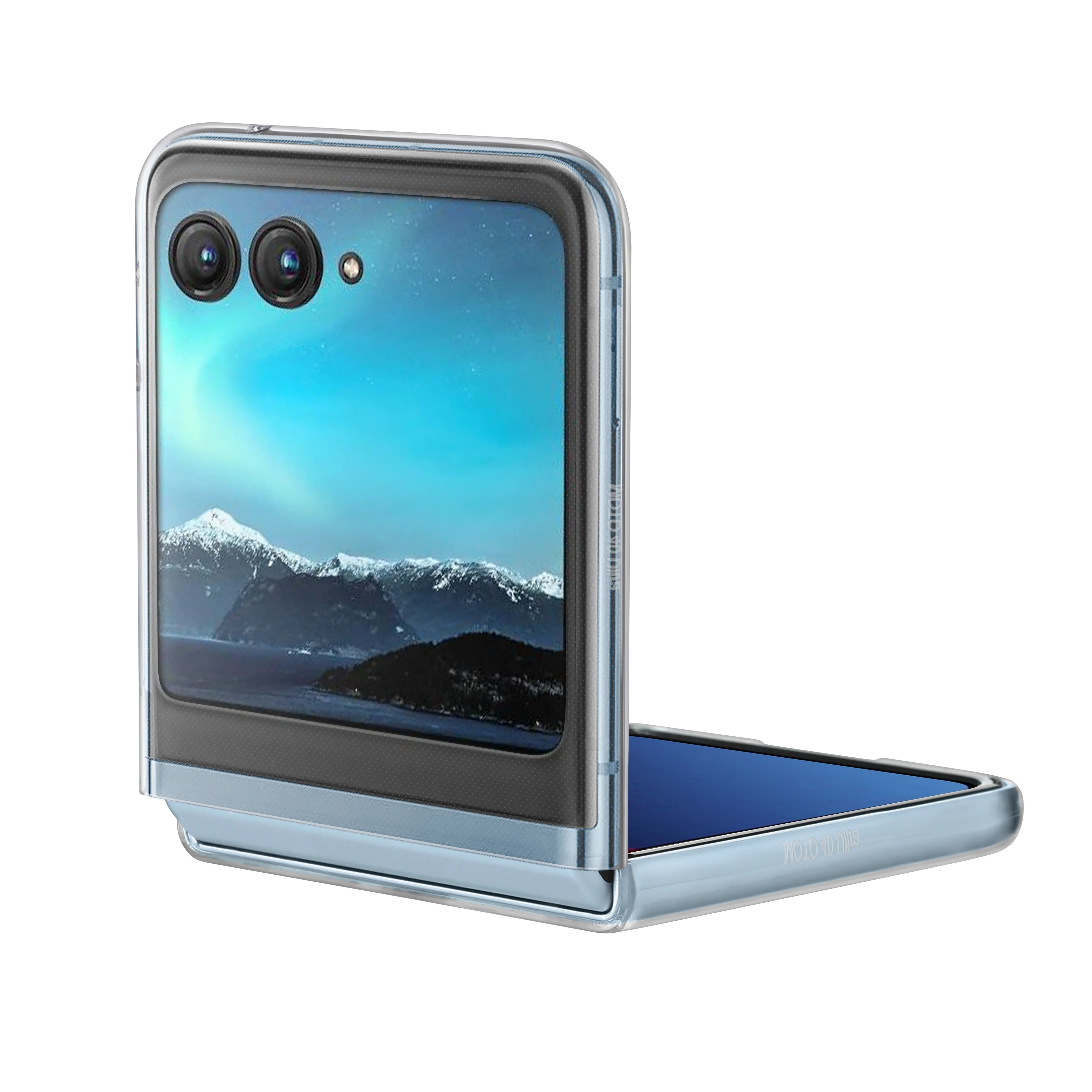 Crystal Clear Protective Phone Case - Sleek and Durable Shell