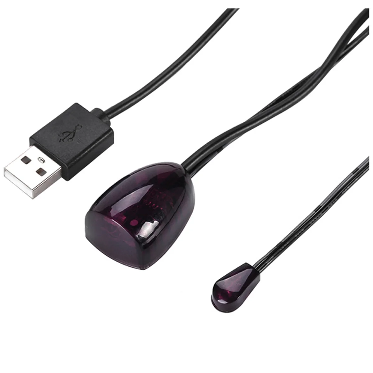 적외선 IR 원격 확장기 리피터 리시버 USB 어댑터 송신기, 조명 포함 2m 리모컨 장치에 적용