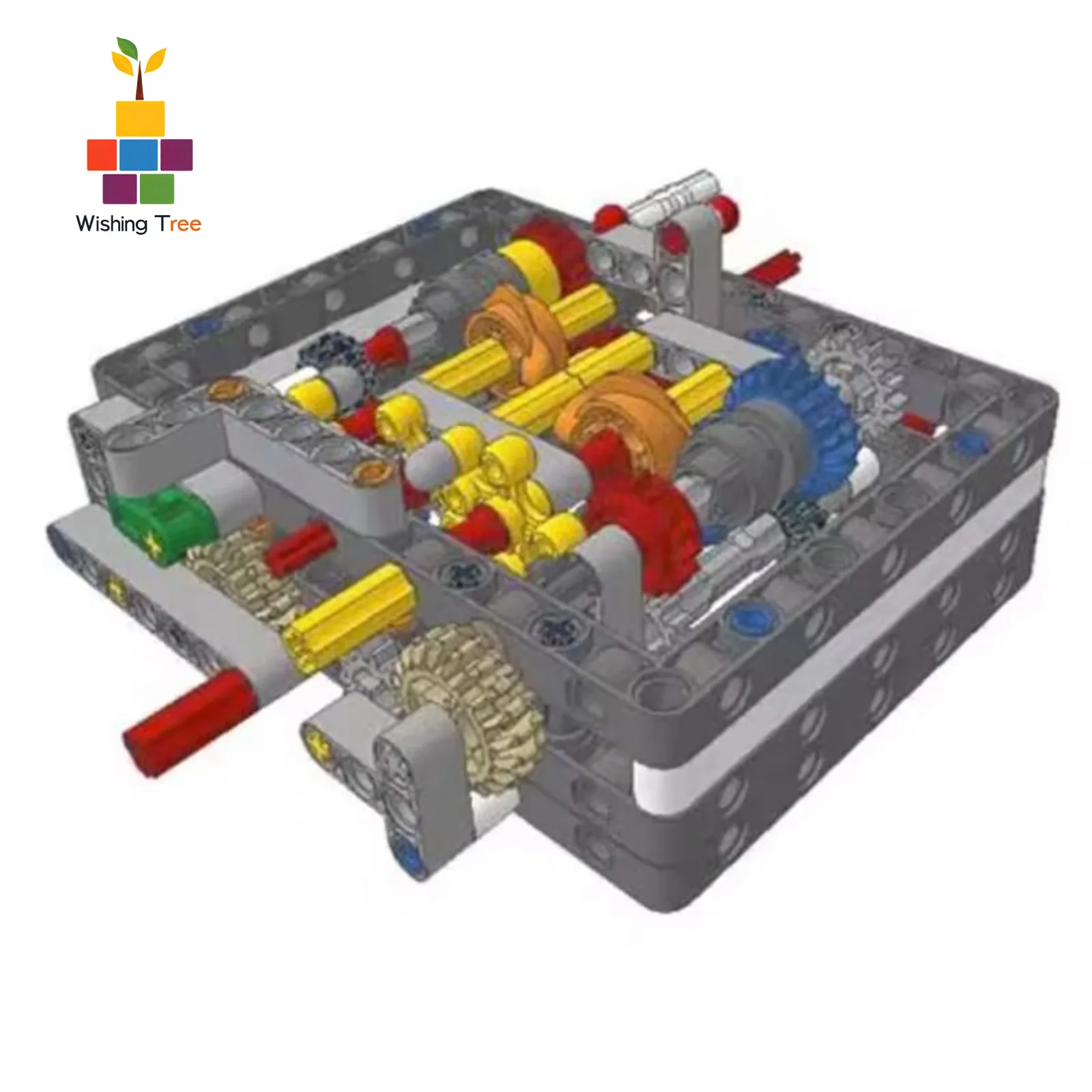 Linear Gearbox Lego Speed Gearbox Alternative LEGO XL Motor Mould