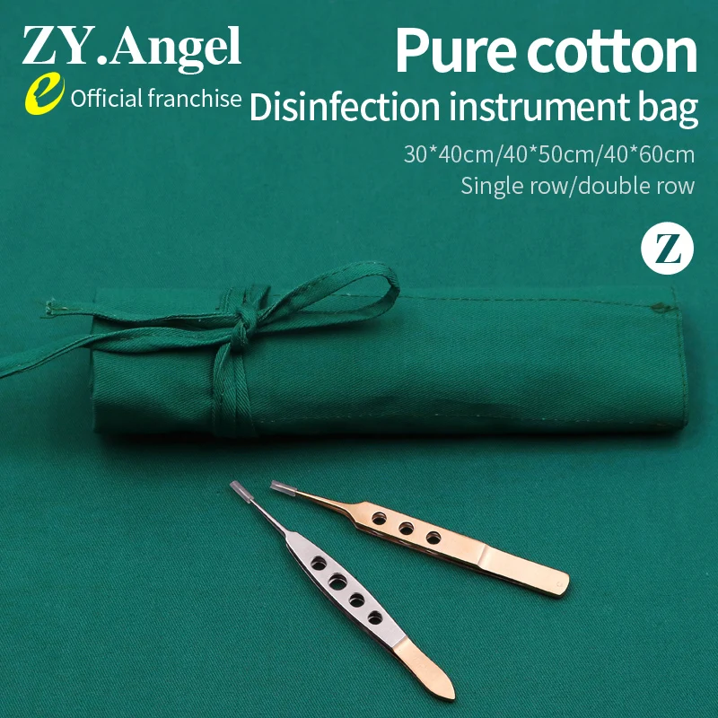 Medical instrument bag cloth doublelayer single row double row