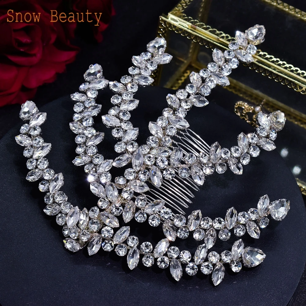 Bridal Hair Accessories Hair Accessories A422 Bridal Hair Piece Wedding Headbands Tiaras Handmade Wedding Hair Accessories Head Jewelry Bride Headwear