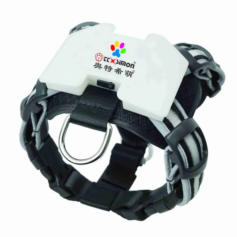 

Pet Light Up Dog Led Harness USB Rechargeable Reflective Dog Vest No Pull Led Dog Harness