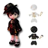 Ob11 Doll Gemini Set Black And White European Style Small Dress Doll Dinner Jackets Clothes For Ymy Dod Doll Body 1