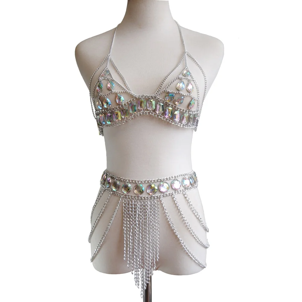 Festival Beaded Chain Bikini