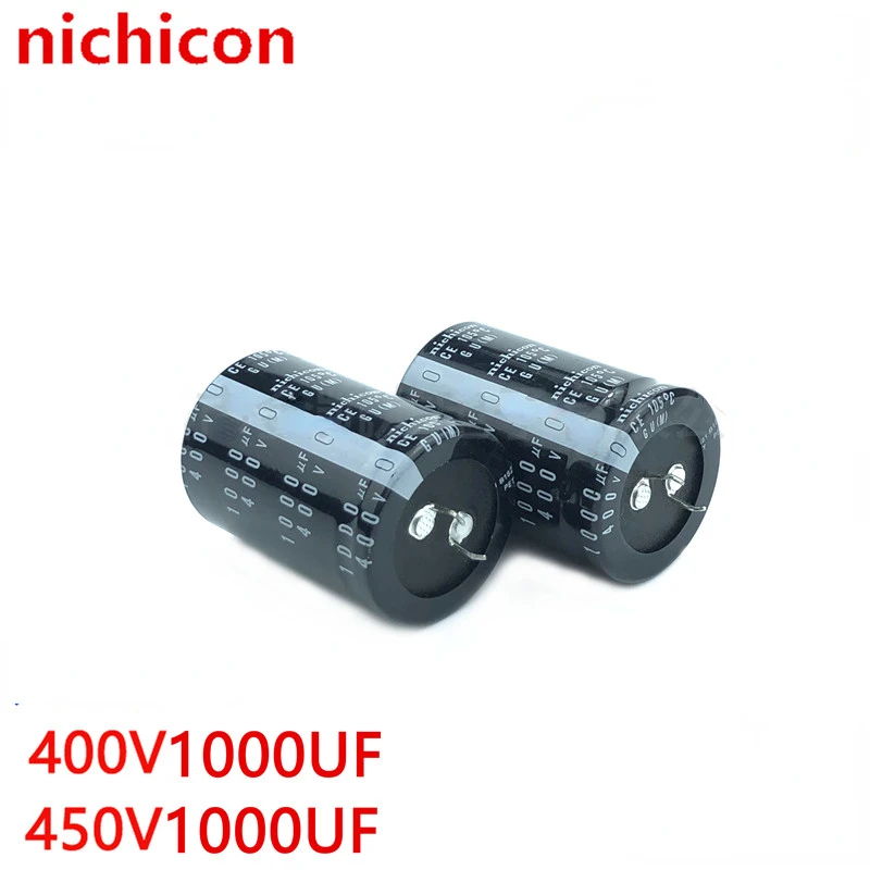 (1 шт.) 1000 уф400 в мкФ конденсатор в мкФ электролитический Япония Nichicon 35x50 35x6 0 абсолютно новый запас