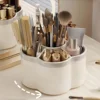 360-Degree Rotating Desktop Organizer Storage Box with 6 Compartments for Office Supplies Perfect for Cosmetics Stationery Tools 2