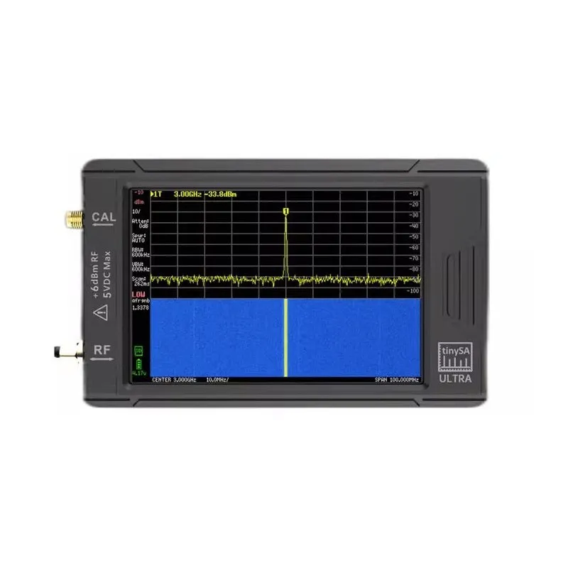 Original TinySA Handheld Spectrum Analyzer 2.8 / 4 Inch Touch Screen 100 K-5.3GHz Tinysa Ultra Spectrum Analyzers with Battery