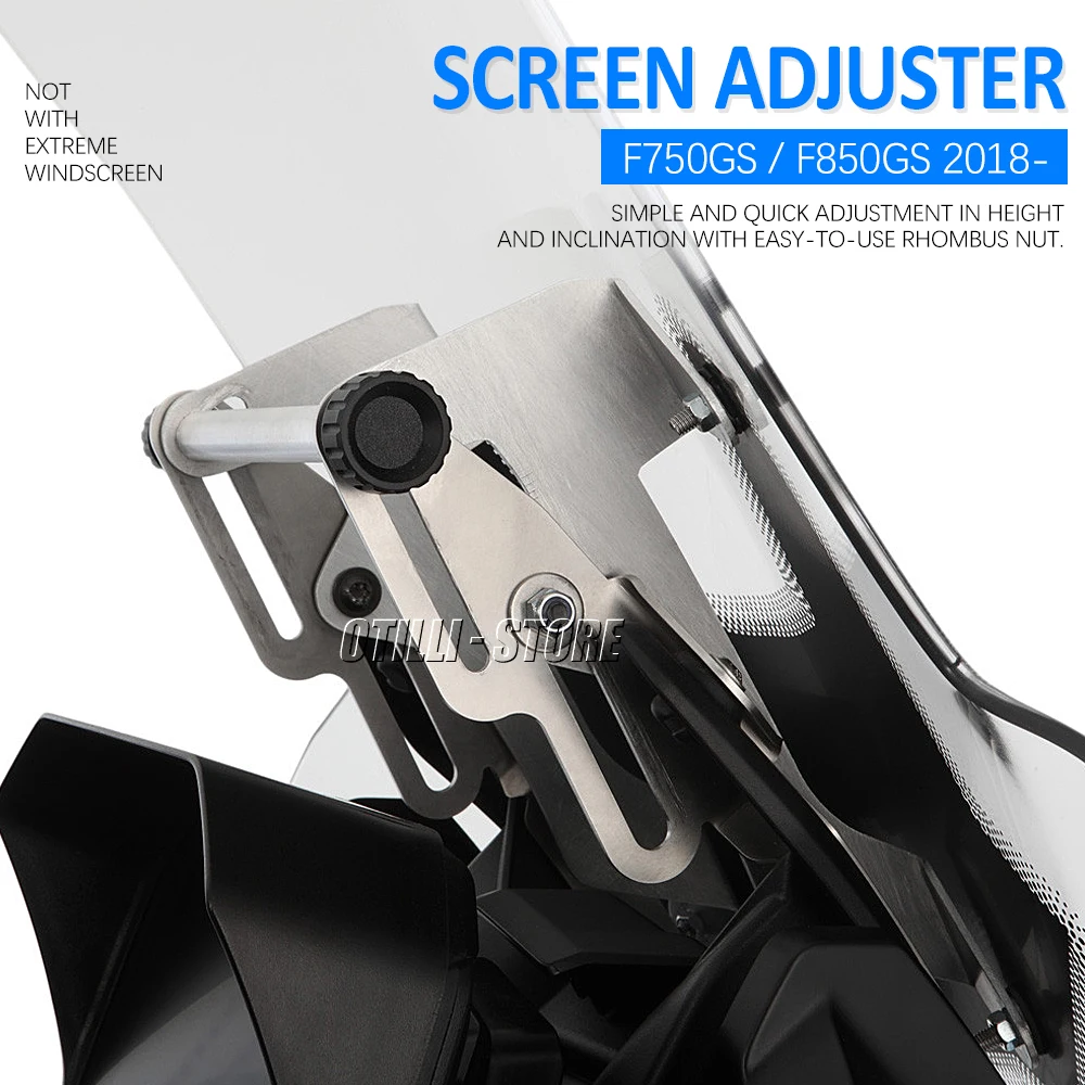 2021 2022 New F750GS Motorcycle Front Phone Stand Holder Phone GPS Navigaton Plate Bracket Screen Adjuster For BMW F850GS 2018 - for bmw 40 years f750gs f850gs 2018 2021 motorcycle crash bar tank engine guard bumper upper lower fairing protector accessories