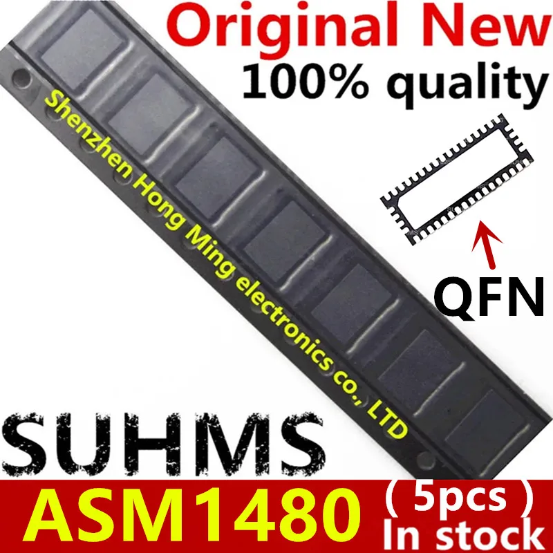 

(5 шт.) 100% новый набор микросхем ASM1480 QFN-42