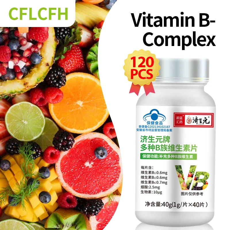 

Vitamin B Supplements Tablets Complex Vitamins B1 B2 B6 Niacin 1000Mg/Tablet Health Food