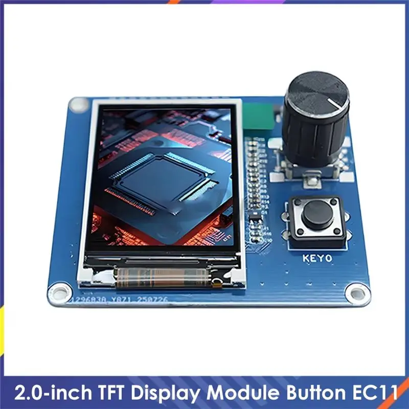 ABT-EC11 로터리 엔코더 및 Arduino ESP32 Raspberry Pi DIY 프로젝트용 IIC SPI 인터페이스가 있는 2.0인치 TFT LCD 디스플레이