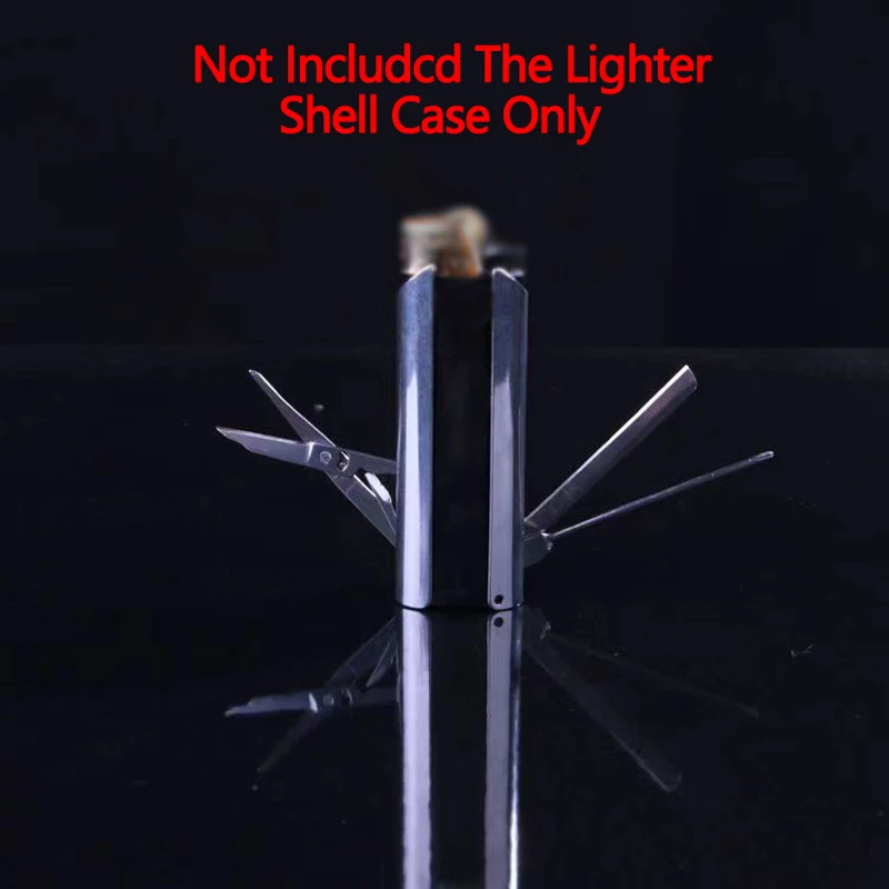 CreativeMultifunctionExplosionProofGasLighterMetalArmorHigh