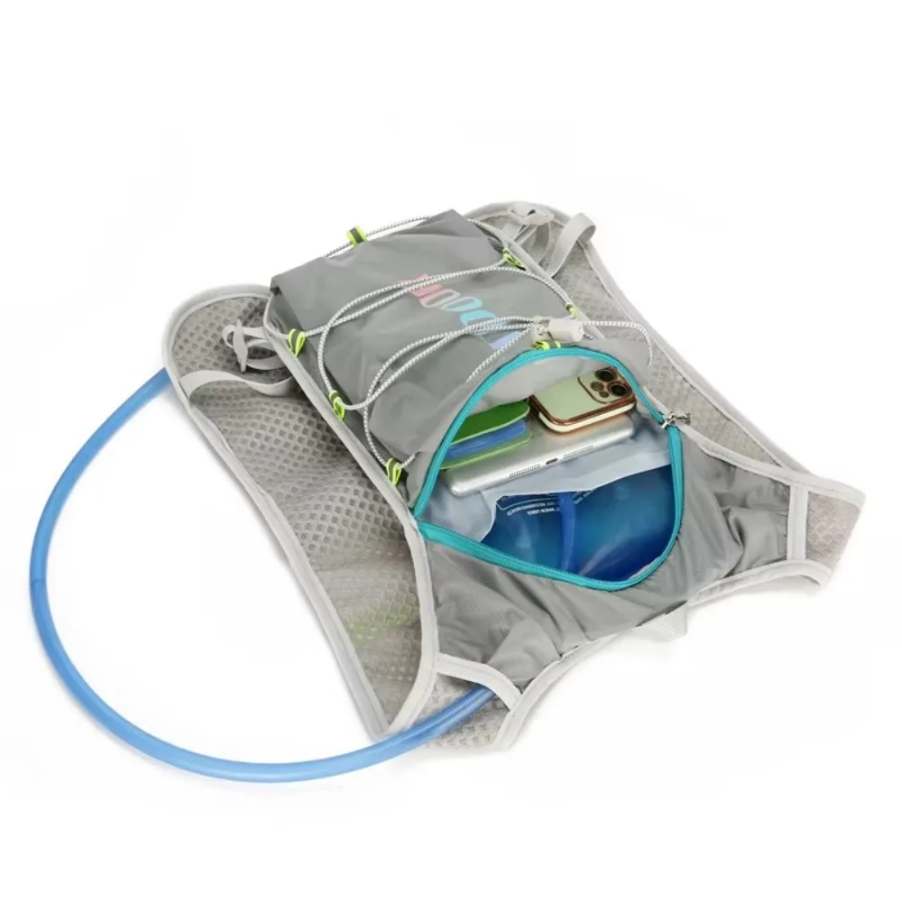 Durable Nylon Outdoor Climbing Backpack Ultra-light Waterproof Cycling Daypack Breathable Safety Reflective Hydration Backpack