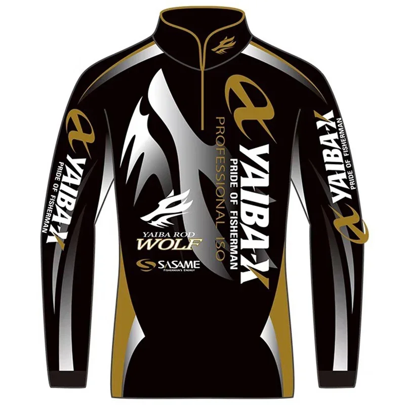 Fishing Clothes Anti-UV Outdoor Quick Drying Ventilation Sunscreen Long-sleeved Fishing Suits Cycling