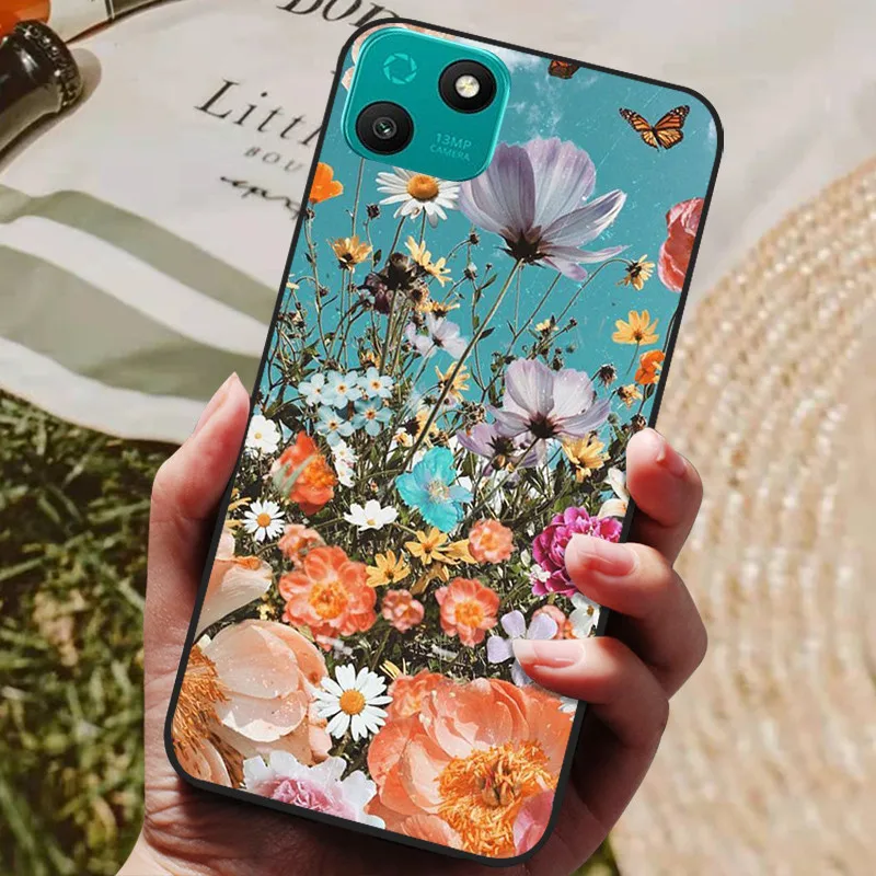 Shockproof Black Silicone TPU Phone Case Cover