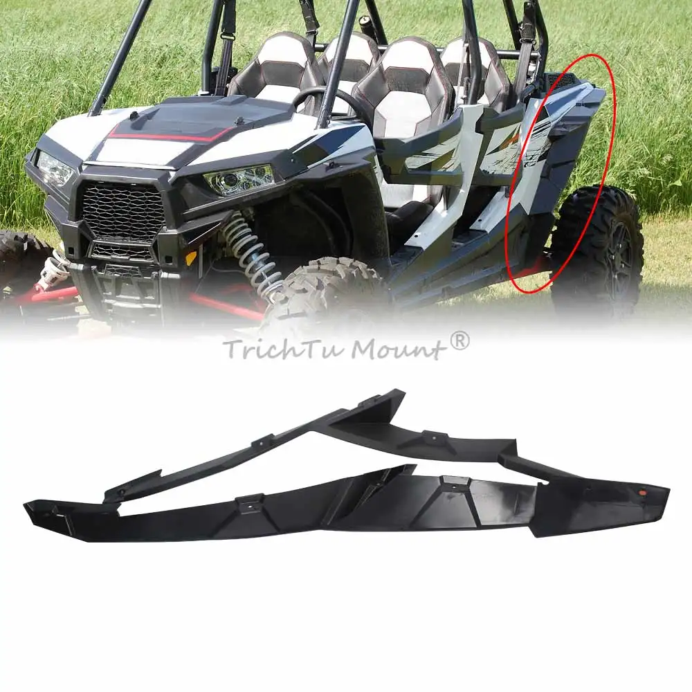 

UTV Mud Flaps Rear Fender Flares Kit Compatible with Polaris RZR XP 4 1000 PRO Turbo R 2014-2023 Accessories